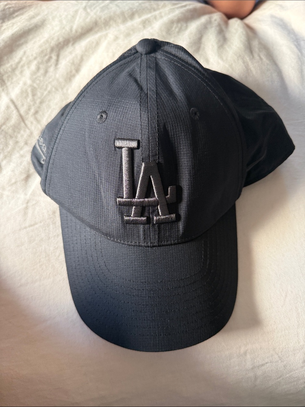 MLB Los Angeles Dodgers Black Performance Cap